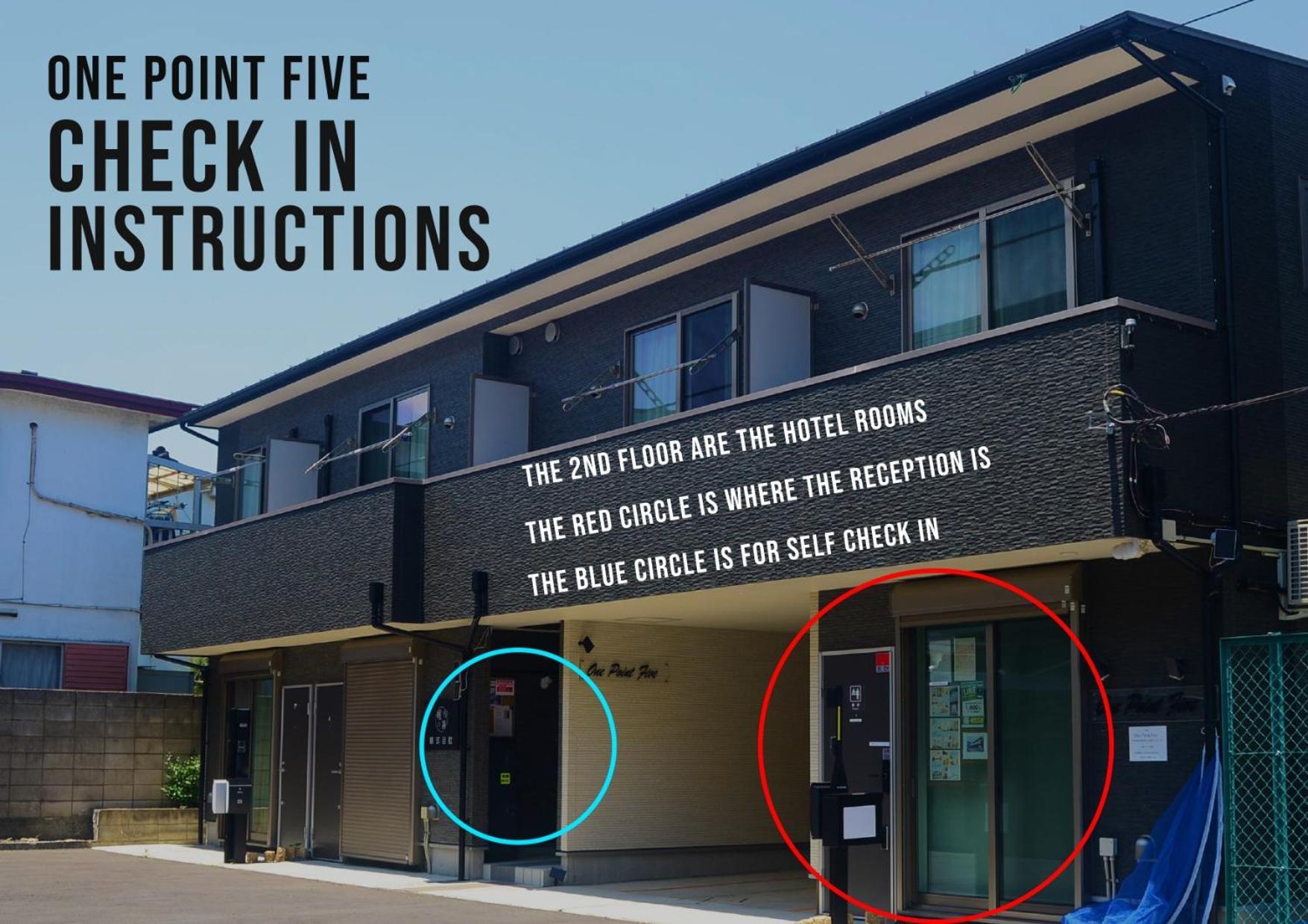One Point Five Hotel Tokio Buitenkant foto